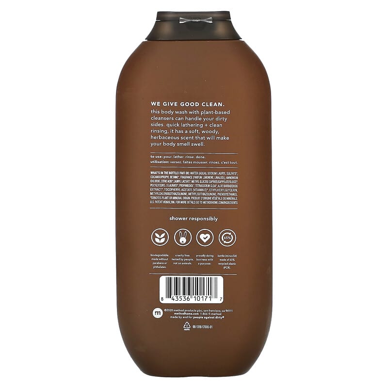 Method Men Body Wash Scents Method Men Body Wash Juniper Sage 18