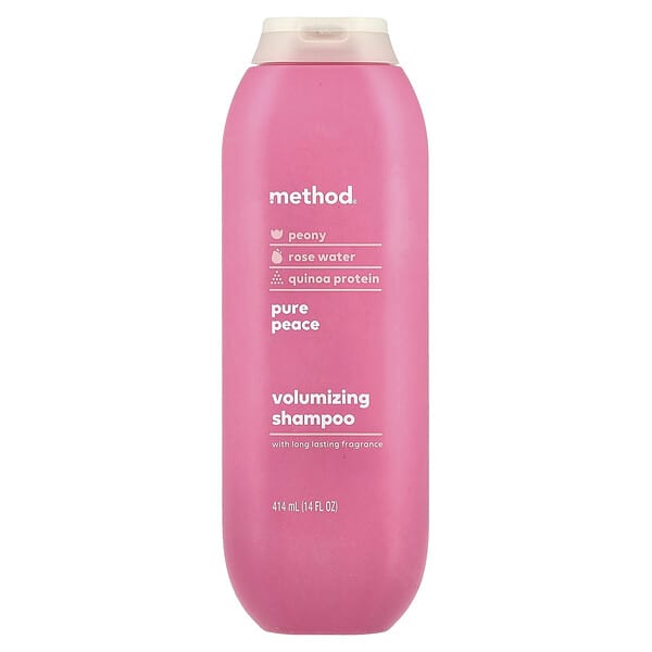 Method, 볼륨 강화 샴푸, 퓨어 피스, 414ml(14fl oz)