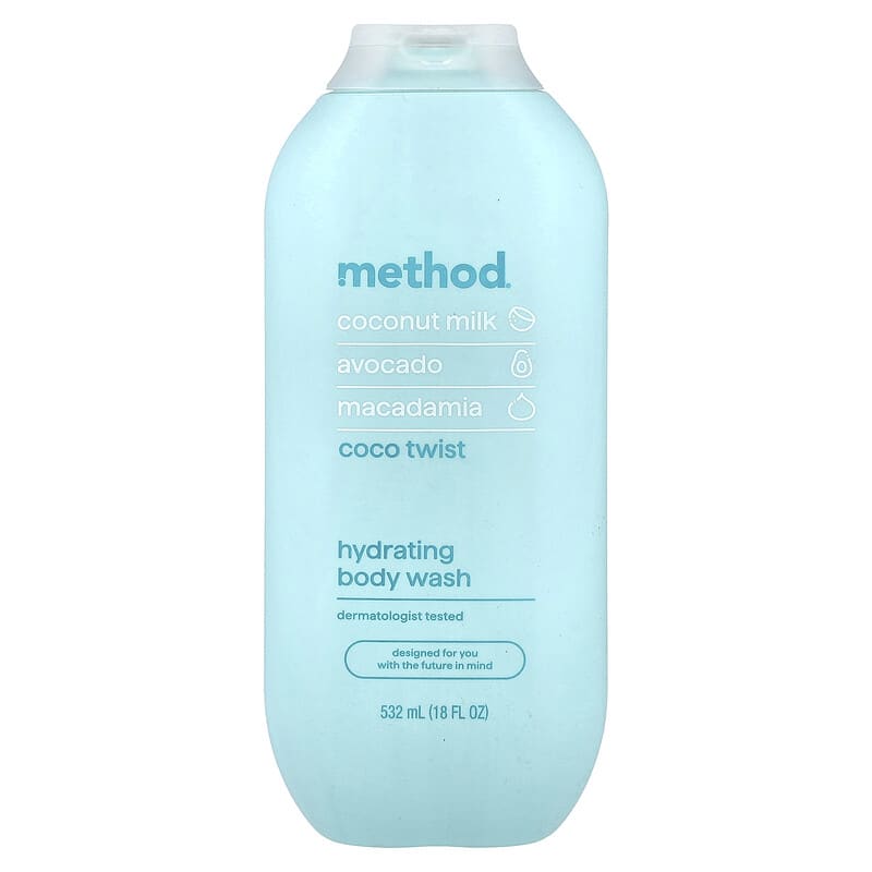 Jabón líquido hidratante para el cuerpo, Coco Twist, 532 ml (18 oz
