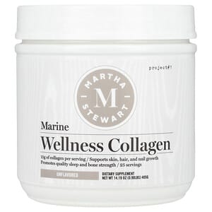 Martha Stewart Wellness, Marine Wellness Collagen, Unflavored, 14.19 oz (405 g)'
