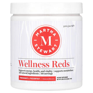 Martha Stewart Wellness, Wellness Reds, гранат и маракуйя, 144 г (5,08 унции)