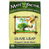 Olive Leaf  Organic Yerba Mate, 20 Tea Bags, 2.47 oz (70 g)