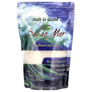 Mate Factor, Sal do Mar, Sal marina sin refinar, 454 g (16 oz)