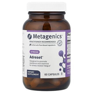 Metagenics, Adreset®, 60 cápsulas