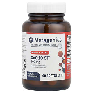 Metagenics, CoQ10 ST-100, 60 cápsulas blandas