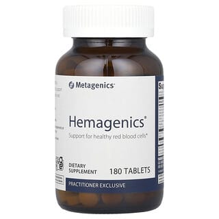 Metagenics, Hemagenics®, 180 Comprimidos