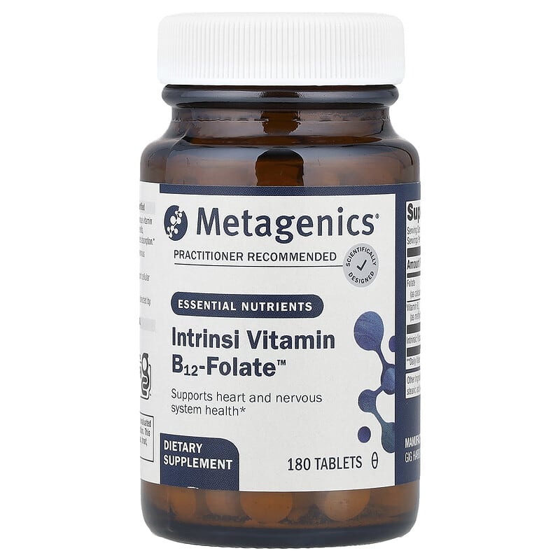 b12 injections and folic acid tablets Intrinsi Vitamin B12-Folate™, 180 Tablets