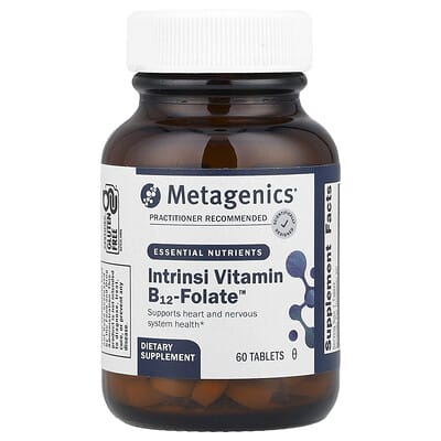 Metagenics, Intrinsi Vitamin B12-Folate™, 60 Tablets