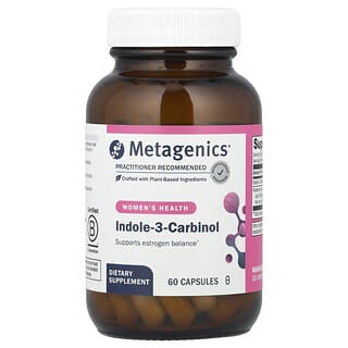 Metagenics, Salud de la mujer, Indol-3-carbinol, 60 cápsulas