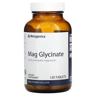Metagenics, グリシン酸マグネシウム、タブレット120粒