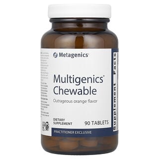 Metagenics, Multigenics® masticabile, arancia, 90 compresse