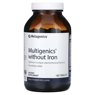 Metagenics, Multigenics without Iron, 180 Tablets