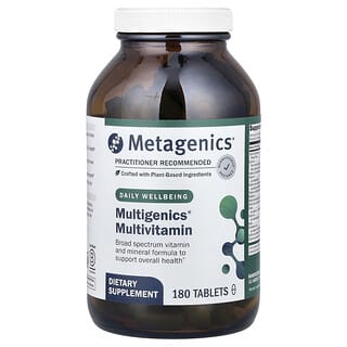 Metagenics, Multigenics sem Ferro, 180 Comprimidos