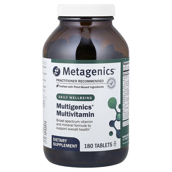 Multigenics® Multivitamin, 180 Tablets
