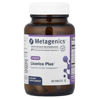 Metagenics, Licorice Plus®, 60 таблеток