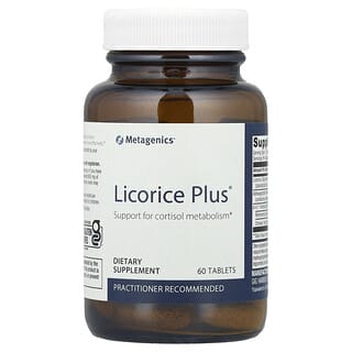 Metagenics, Licorice Plus®, 60 comprimidos