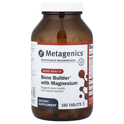 Metagenics, Bone Builder® with Magnesium, 180 Tablets