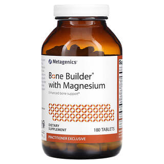 Metagenics, Bone Builder With Magnesium, Knochenaufbau mit Magnesium, 180 Tabletten