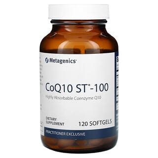 Metagenics, CoQ10（コエンザイムQ10）ST-100、ソフトジェル120粒