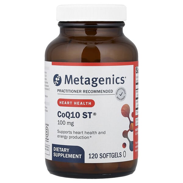 Metagenics, CoQ10 ST®-100，120 粒軟膠囊