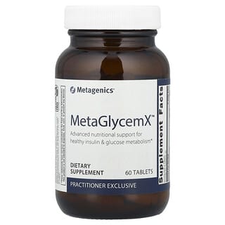 Metagenics, MetaGlycemX™, 60 Tablets