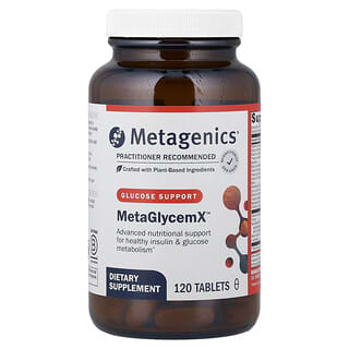Metagenics, MetaGlycemX, 120 Tablets