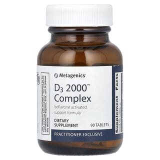 Metagenics, Complejo de vitamina D3 2000, 90 comprimidos