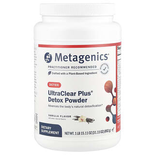 Metagenics, UltraClear Plus® Detox Powder, Vanilla, 31.11 oz (882 g)