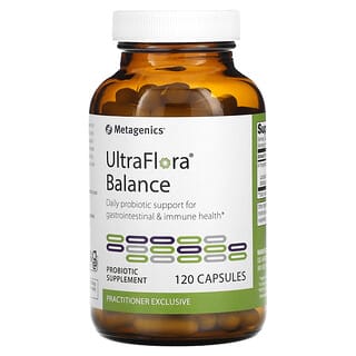 Metagenics, UltraFlora, Balance, 120 капсул