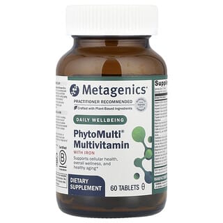 Metagenics, PhytoMulti com Ferro, 60 Comprimidos