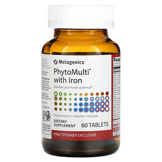 Metagenics, PhytoMulti с железом, 60 таблеток