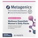 Metagenics Wellness Essentials Women S Daily Packs 30 Packets