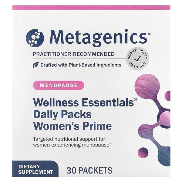 Metagenics, Wellness Essentials®，Daily Packs Women's Prime，30 包