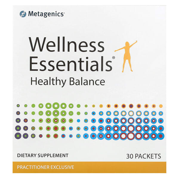 Metagenics Wellness Essentials, Healthy Balance, 30 Packets