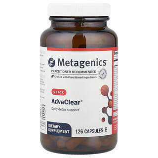 Metagenics, AdvaClear®, 126 капсули