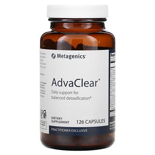 Metagenics, AdvaClear, 126 cápsulas