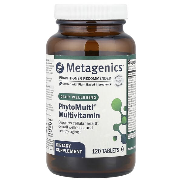 Metagenics PhytoMulti® Multivitamin, 120 Tablets