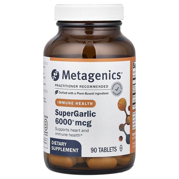 Metagenics, SuperGarlic 6000®，90 片