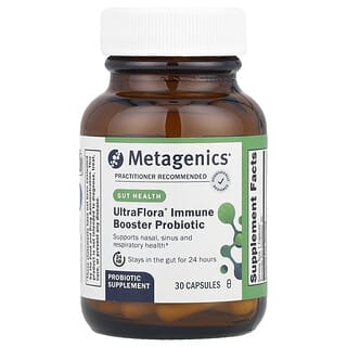 Metagenics, UltraFlora® Immune Booster Probiotic, 30 Capsules