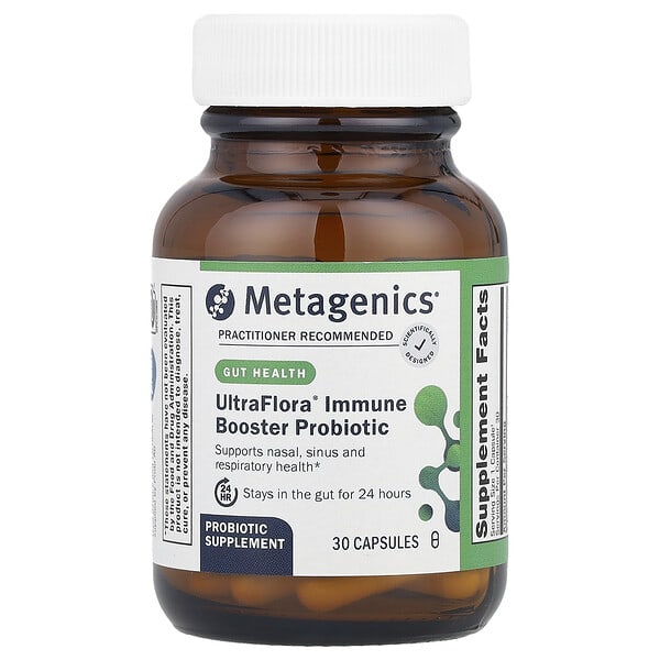 Metagenics UltraFlora® Immune Booster Probiotic, 30 Capsules