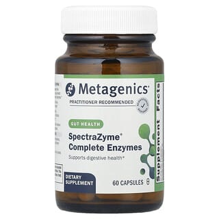 Metagenics, SpectraZyme® Kompletní enzymy, 60 kapslí