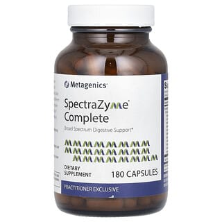 Metagenics, SpectraZyme Complete, 캡슐 180정