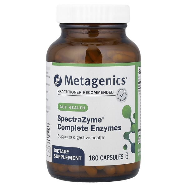 Metagenics SpectraZyme® Complete Enzymes, 180 Capsules