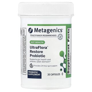 Metagenics, UltraFlora® Restore, 20 Billion CFU, 30 Capsules