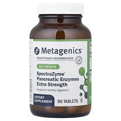 エアリーサイエンス酵素サプリメント SpectraZyme®（スペクトラザイム）膵酵素、タブレット90粒