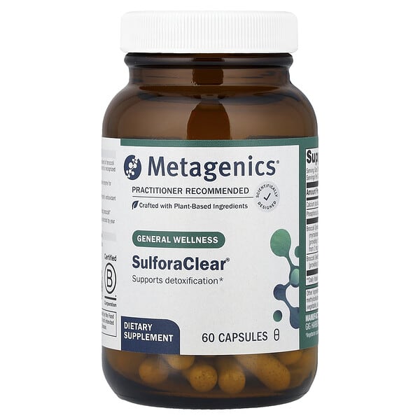SulforaClear®, 60 Capsules
