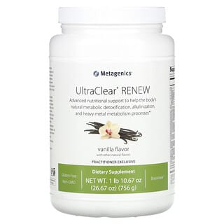 Metagenics, UltraClear Renew, ваніль, 1 фунт (10,67 унції)