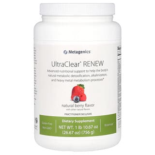 Metagenics, UltraClear, Renew, Fruto Silvestre Natural, 756 g (1 lb 10,67 oz)