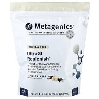 Metagenics, UltraGI Replenish, Vanilla, 21.48 oz (609 g)