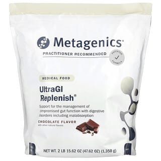 Metagenics, UltraGI Replenish®, Chocolate, 47.62 oz (1,350 g)